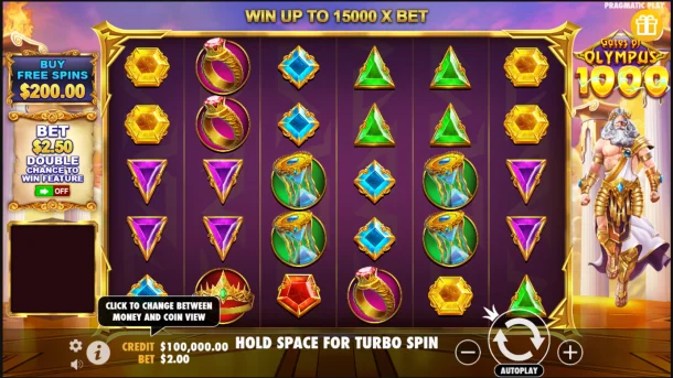 Menangkan Jackpot Besar di Daftar Situs Gates Of Olympus 1000 Slot Gacor